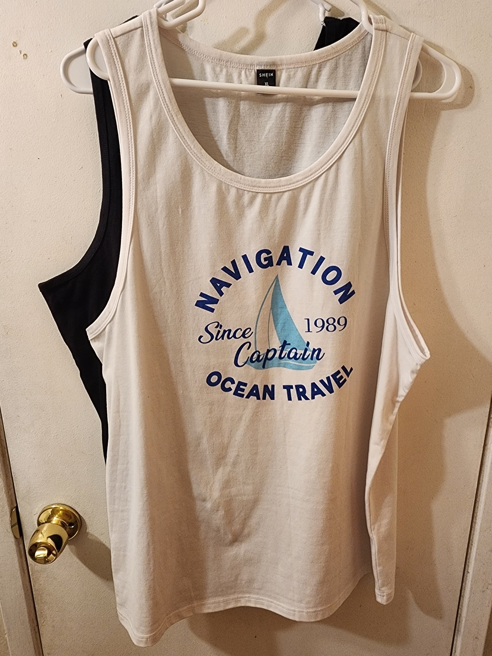 Cruise/Nautical Men's Graphic Casual Scoop Neck Tank Top Bundle - Picture 2 of 11